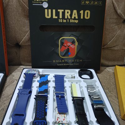 Ultra 10 Smartwatch | 10-in-1 Series 8 | 2.01″ HD Big Screen | IP68 Waterproof | 10 Straps Included thumbnail 2