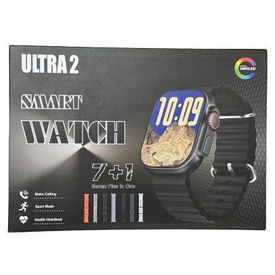 Ultra 2 Smart Watch 7 Straps Edition | Bluetooth Call Fitness & Health Tracker thumbnail 2