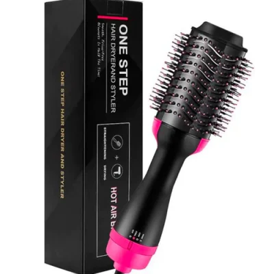 One Step Hot Air Brush | 3-in-1 Dryer, Straightener & Volumizer for Effortless Styling thumbnail 6