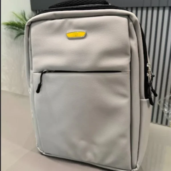 Dell Laptop Backpack | Lightweight, Durable & Water-Resistant Travel Bag | Light Silver