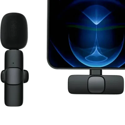 K8 Type-C Wireless Lavalier Microphone | Portable Noise-Cancelling | Mic for Android, Vlogging & Live Streaming thumbnail 4