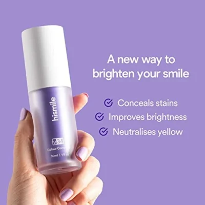 Hismile V34 Color Corrector Serum | High Quality |  Instant Teeth Brightening Solution | 30ml thumbnail 7