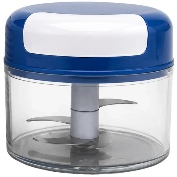 Manual Mini Hand Pull Food Chopper | Spin Cutter Vegetable & Fruit Chopper | Food Processor for Onion, Garlic, Salad & Kitchen Use