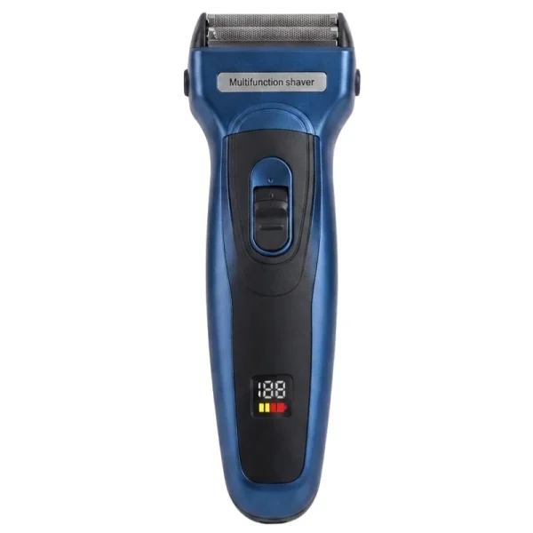 Kemei  USB Electric Hair Clipper | Model KM-5560 |  Rechargeable Hair Trimmer with Nose Trimmer Attachment | Professional Grooming Kit