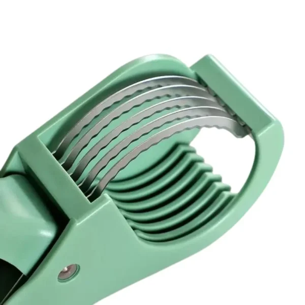 5 Blade Vegetable & Fruit Cutter and Slicer | Multipurpose Vegetable Chopper & Fruit Slicer |  Kitchen Cutter with 5 Stainless Steel Blades | Multiple Colors