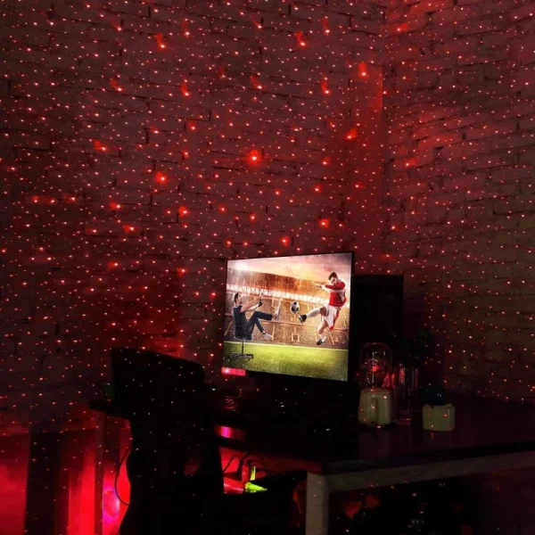 LED Galaxy Star USB Decoration Light | Starry Laser Projector Night Light for Home & Car